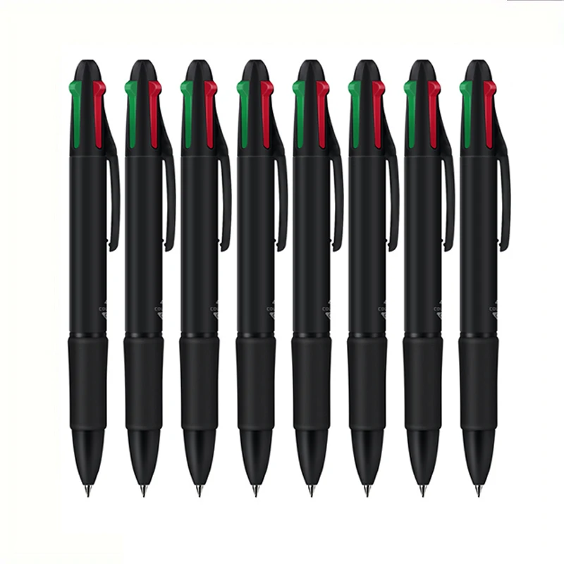 

Разноцветная шариковая ручка, выдвижная цветная ручка 0,7 мм, чернильная ручка 4 в 1, ручка для рисования, письма, офиса, студенческих принадлежностей