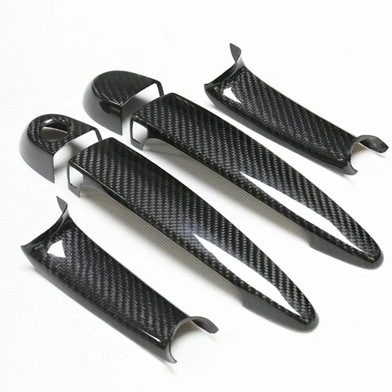 2 Door Real Carbon Fiber For BMW 3 Series E90 E92 E93 F30 F35 GT F34 2005-2023 Car Exterior Door Handles Covers Cap Protection