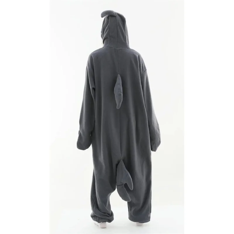 Kigurumi Adult Pyjamas Cosplay Costume Grey Shark Onesie Sleepwear Homewear Unicorn Pajamas Party Clothing Male Pajamas PA9197