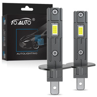 TOAUTO H1 LED Bulb Headlight Lamps Mini 25000LM 6500K CSP Super Bright High Low Beam for Car Fog Lights 12V White Automobile