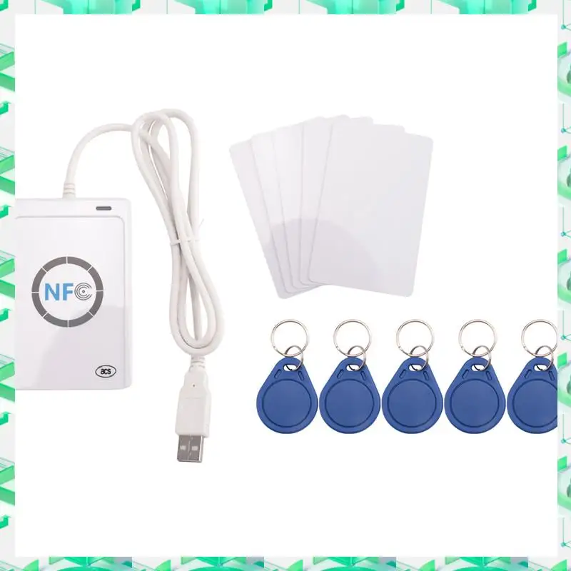 

3C Electron NFC Reader ACR122U USB Бесконтактный смарт-карт IC Устройство записи и считыватель Smart RFID Копировальный аппарат Дубликатор UID Сменная метка C