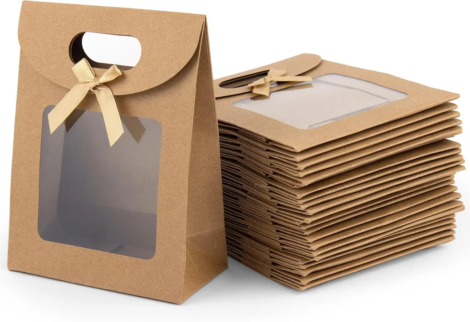 Bolsas de regalo 10/20, bolsas de regalo reutilizables con tapa abatible, adecuadas para cumpleaños, bodas y diversos festivales