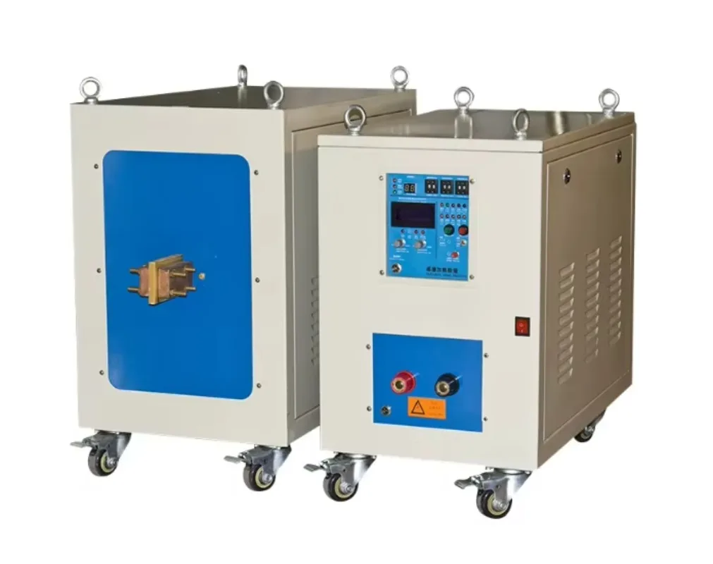 Electric Gold Melting Induction Furnace + 25KW Portable Induction Brazing Machine for Carbide Cutter