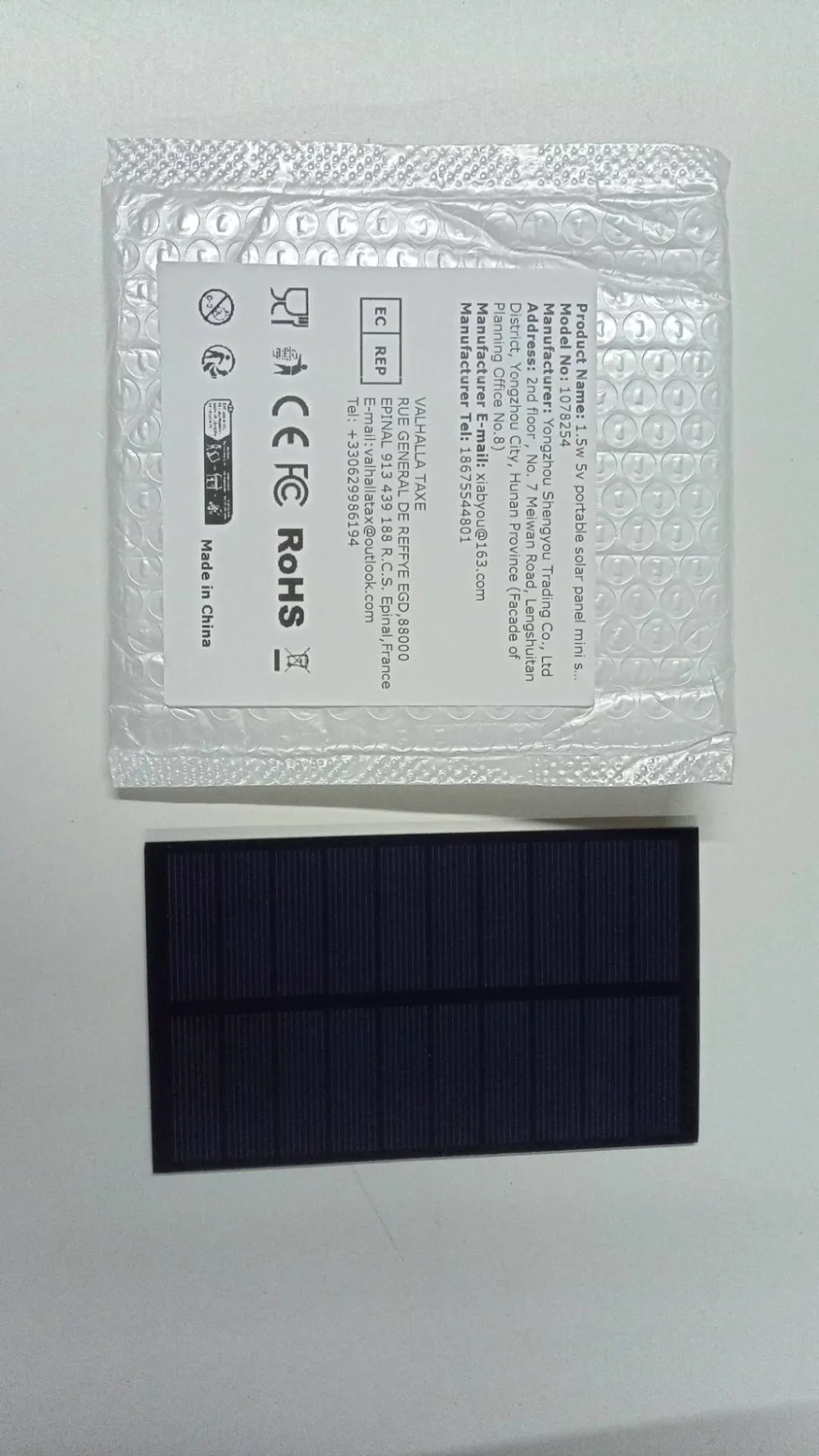 1.5W 5V Portable Solar Panel Phone Power Bank Mini Solar Cell Panel Solar Panel Kit for 3.6-5V Tablet Panel Solar /Lights