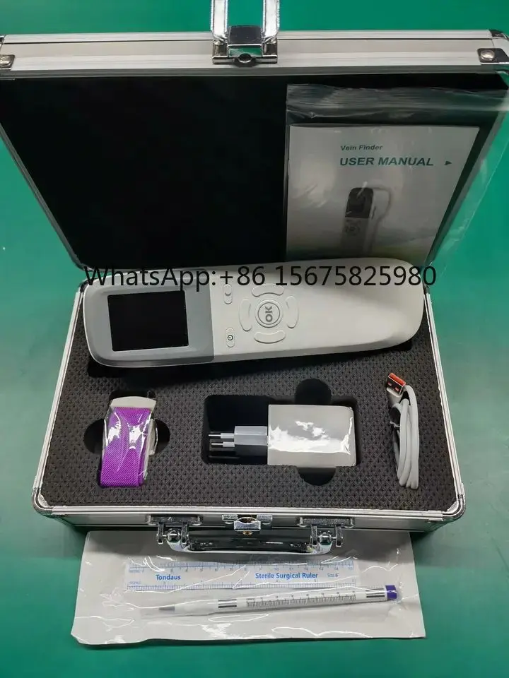 QV-600 Adjustable Medical Vein Finder, Real Size Vein Viewer for Clinical Use