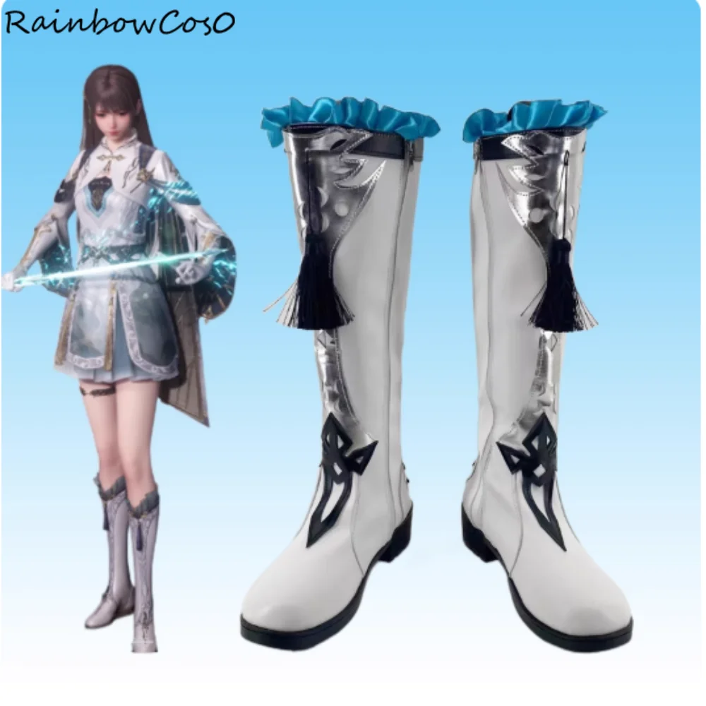 

Heroines Love and Deepspace Обувь для косплея Сапоги Игра Аниме Вечеринка Хэллоуин RainbowCos0 W5318