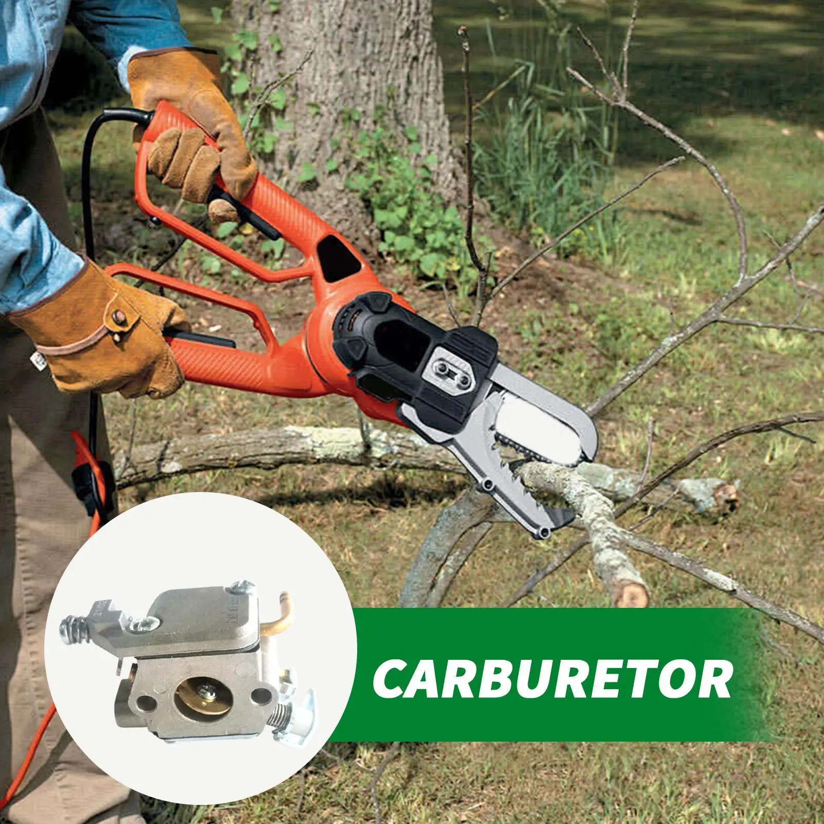 Детали карбюратора бензопилы, триммер для травы, детали карбюратора, герметичный прочный инструмент для ремонта, обслуживание различных двигателей