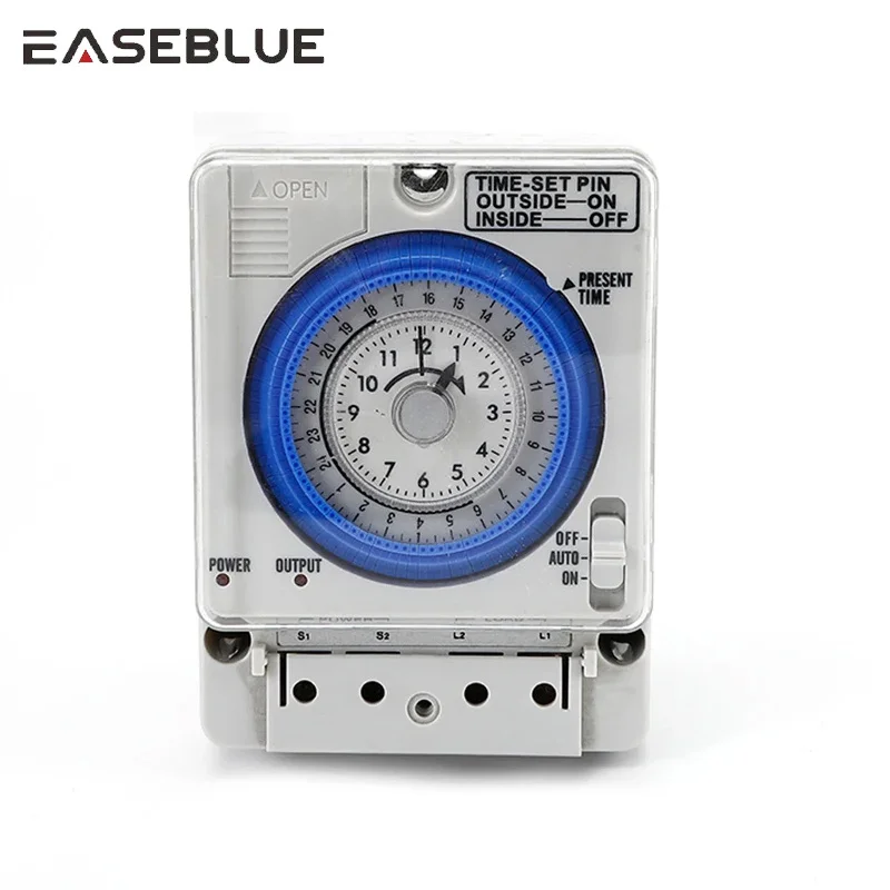 TB35-N TB388 100-240V 15A Din Rail Water Heater Programmable Timer switch Time Controller Mechanical Timer Switch