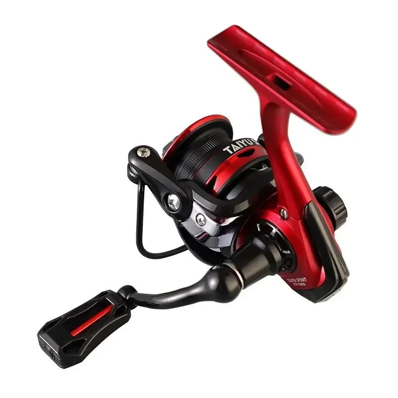 TAIYU Fishing Reel Spinning 1000 Series Metal Spool Spinning Wheel Goods for Fishing Bass Carp Unload Force Alarm Fishing Reel