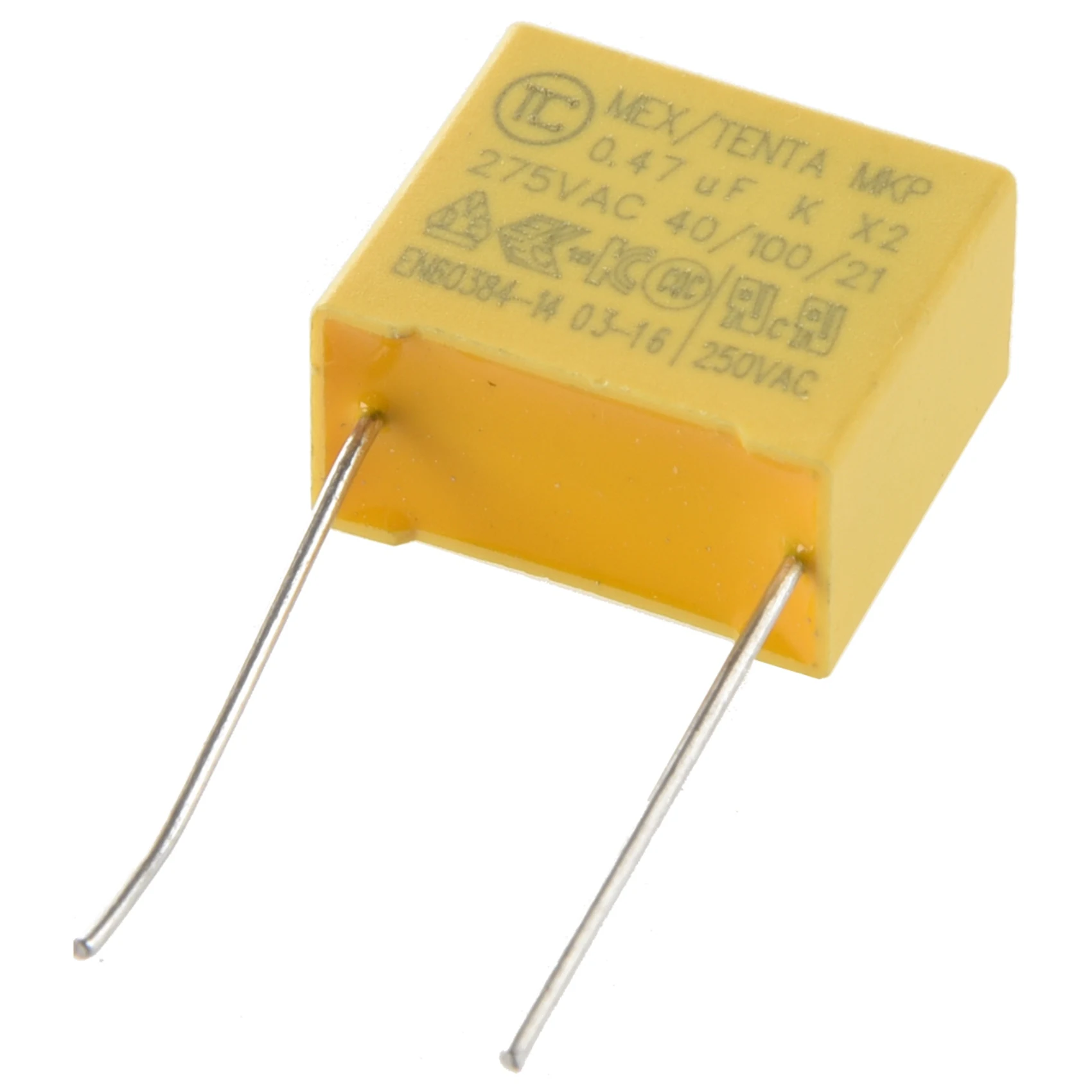 

AA49 AC 275V 0.47UF Polypropylene Film Safety Capacitors 100 Pcs