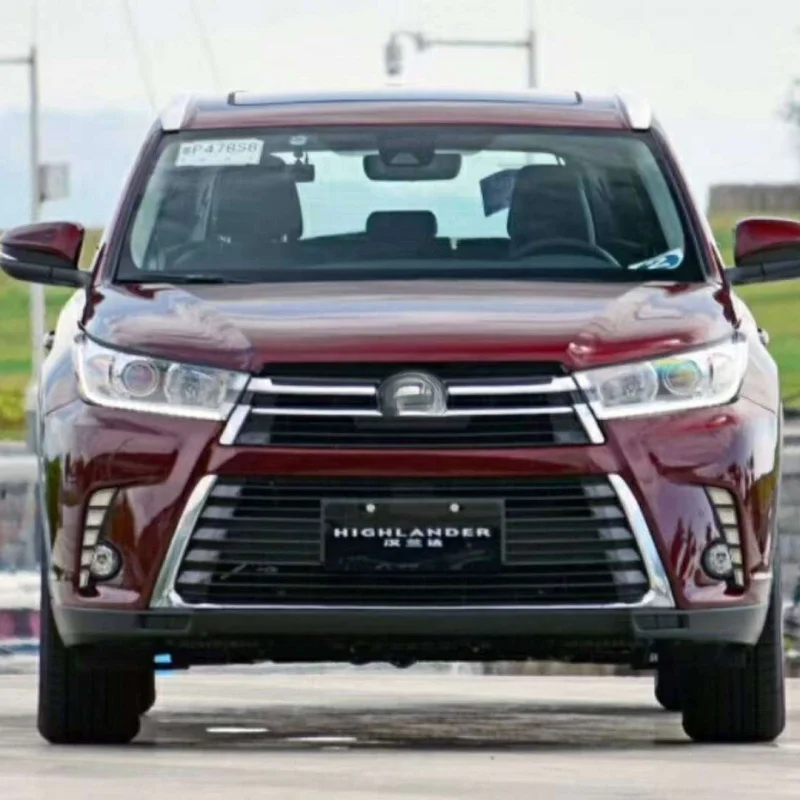 SAAR مناسبة لتويوتا 2018-2019 هايلاندر LED النهار تشغيل أضواء الضباب تدفق بدوره إشارات #4