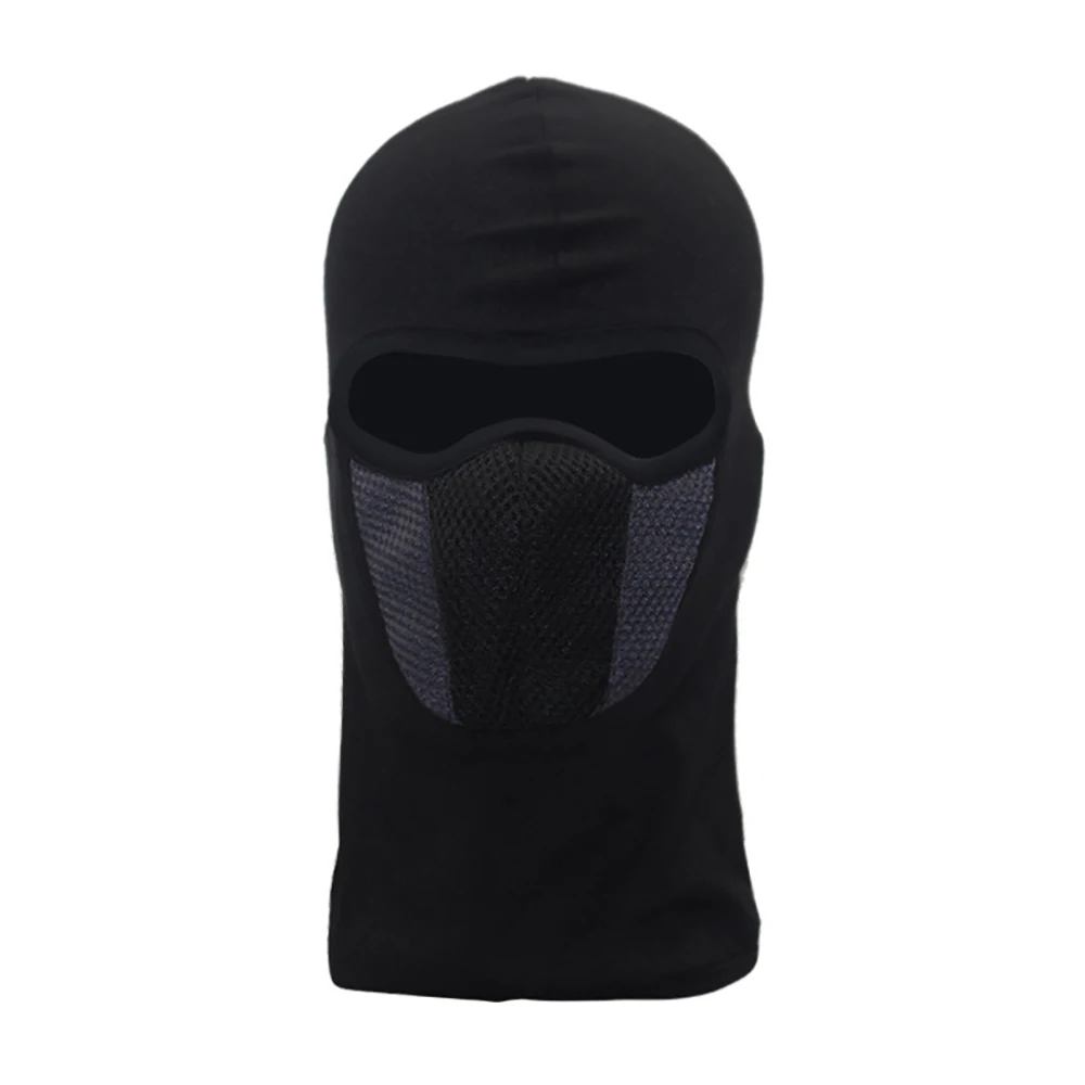 Breathable Full Face Mask Balaclava for Men Protection Cycling Motorcycle Helmet Liner Caps Outdoor Tactical CS Scarf Headgear