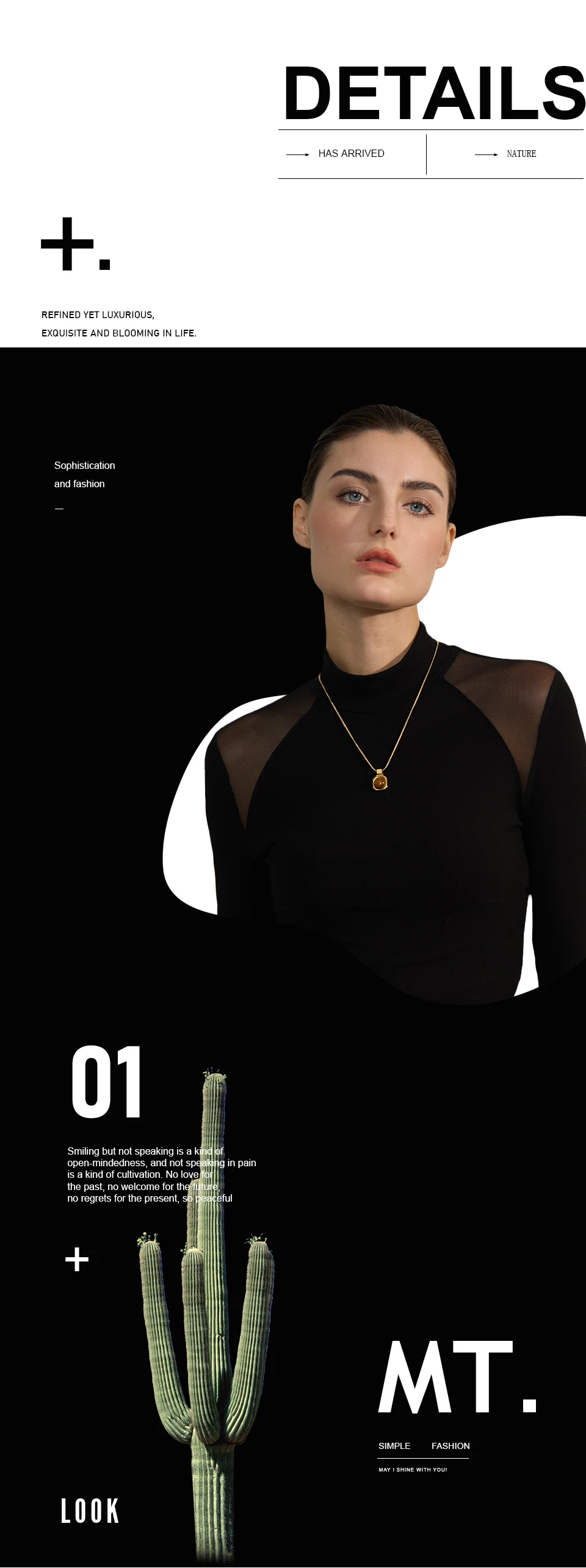 Yhpup High Quality Natural Tiger Stone Square Pendant Necklace Rust Proof Gold Color Fashion Collar Versatile Jewelry Gift