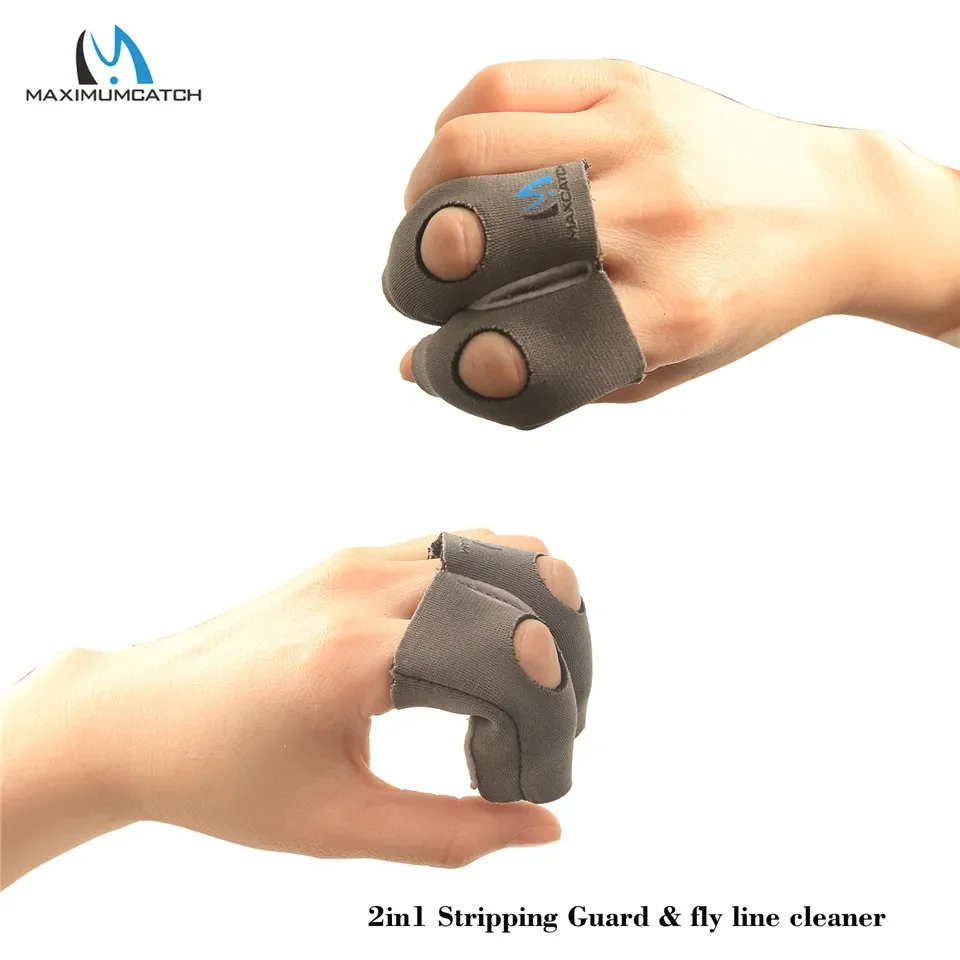 MAXCATCH Fliegenfischen-Schnurschutz Elastischer Fingerschutz Einheitsgröße Outdoor-Angelhandschuh Sicherheitsausrüstung Zubehör – Detail 10
