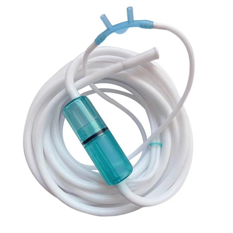 2M PVC Silicone Nasal Cannula High-Flow Hydrogen / Oxygen tubes for Hydrogen Inhalation Machine Suction Tube