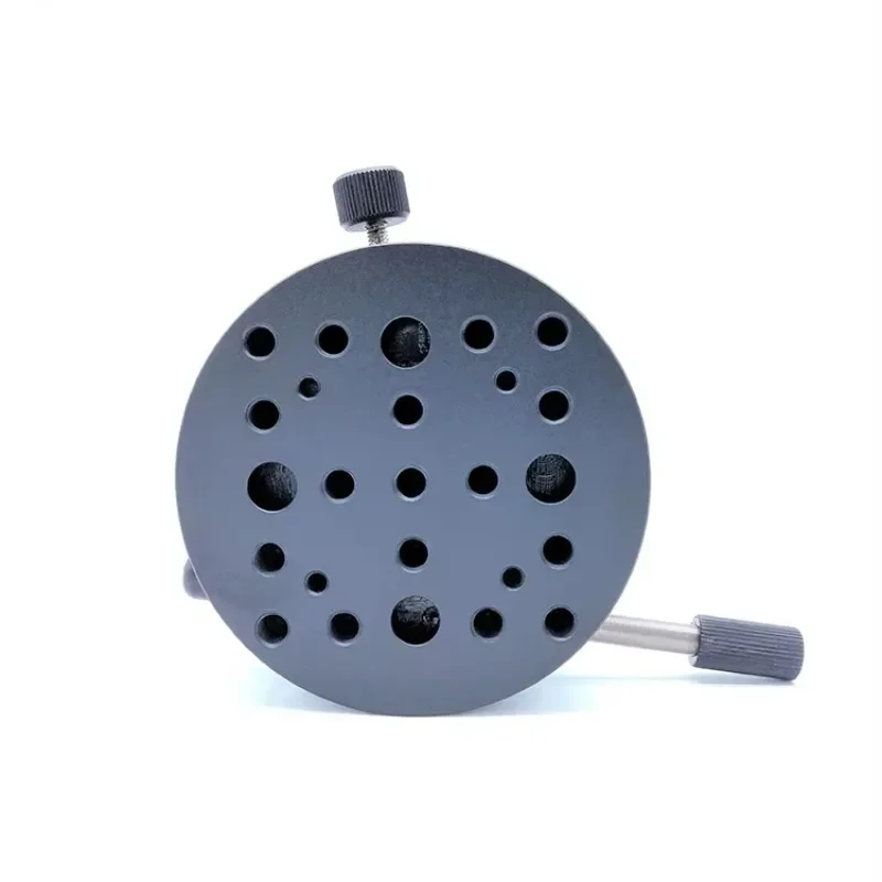 82TS-B Precision Rotary Stage, Manual XY Micrometer Adjustment Stage, Digital Hand Screw Drive, 5kg Load Optical Alignment Tool