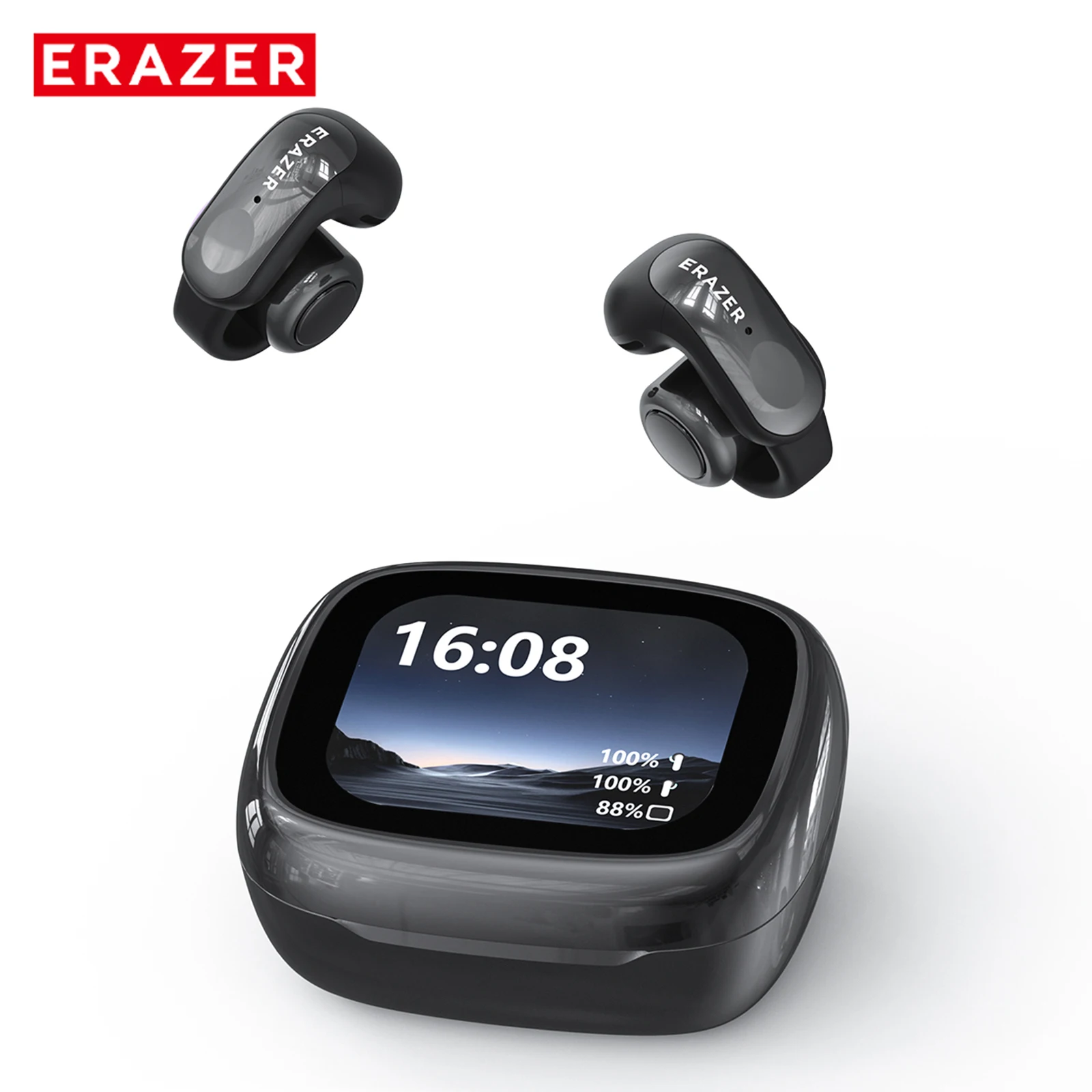 ERAZER XF28 Bluetooth V6.0 Übersetzungskopfhörer, echte kabellose Open-Ear-Ohrhörer, Büro, Reisen, ASMR-Headset-App 3