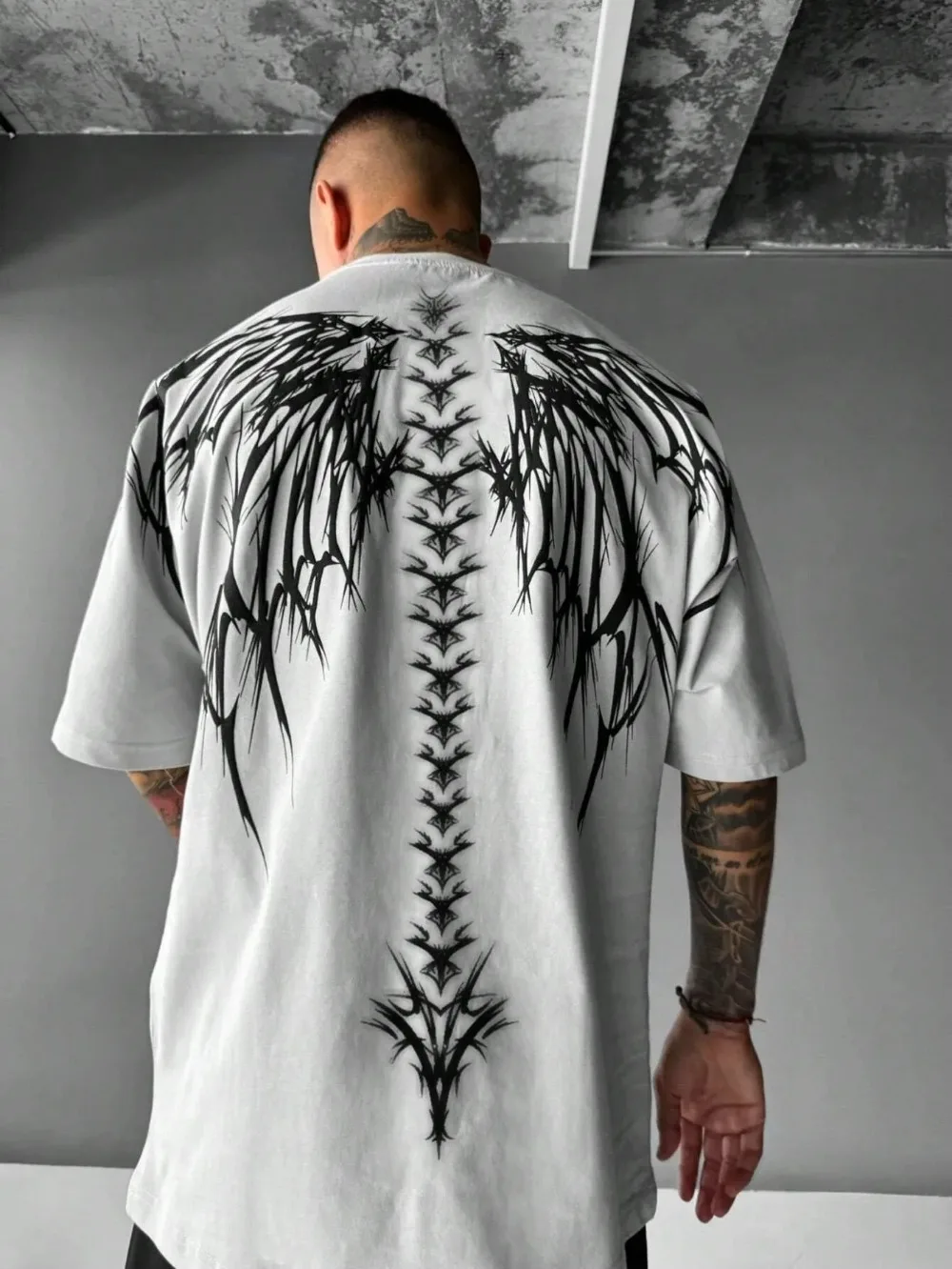 Wing Patte 3D Print Breatha Quick-dry Men Loose T-shirt Outdoor Casual Fashion Hip Hop Harajuku Y2K Sports Parent-child Clothing