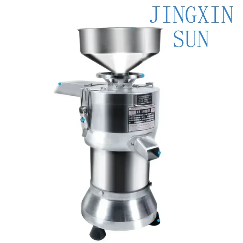 Desktop Electric 100type 750w Soybean Milk Machine Commercial Pulp And Slag Tofu Pulp Grinder No Filter Breakfast Restaurant Wit