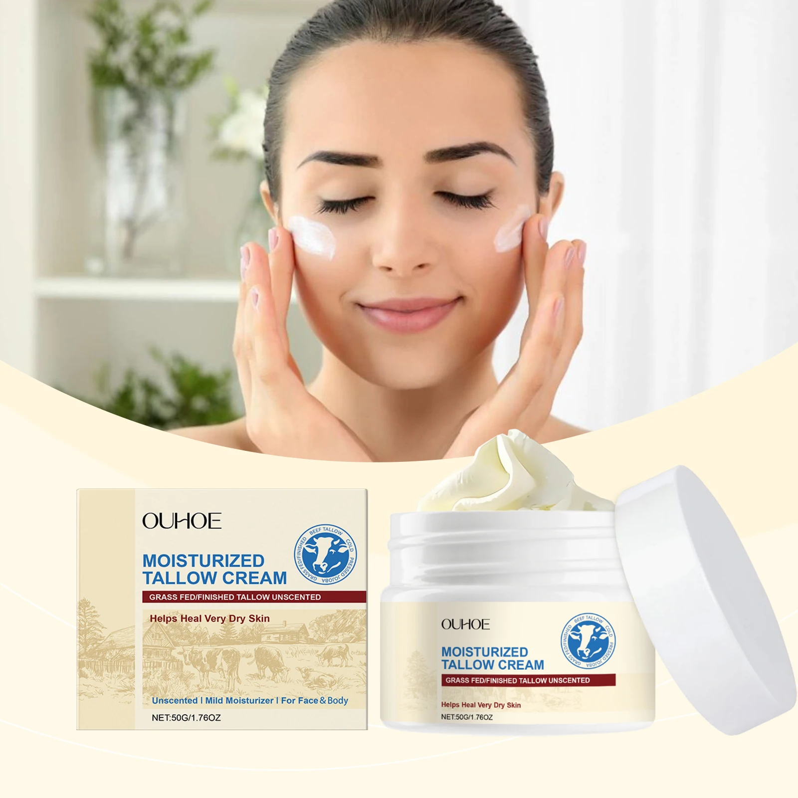 

Moisturizing Cream Butter Anti-Wrinkle Moisturizing Remove Face & Neck Wrinkles Smooth Delicate Face Light Brightening Repair