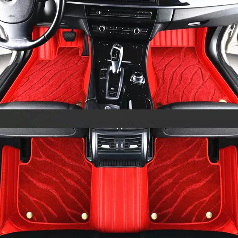 Custom full set car floor mats for Lexus LX 600 7 seats 2027-2022 waterproof 3 Rows Rugs double layers carpets for LX600 2025