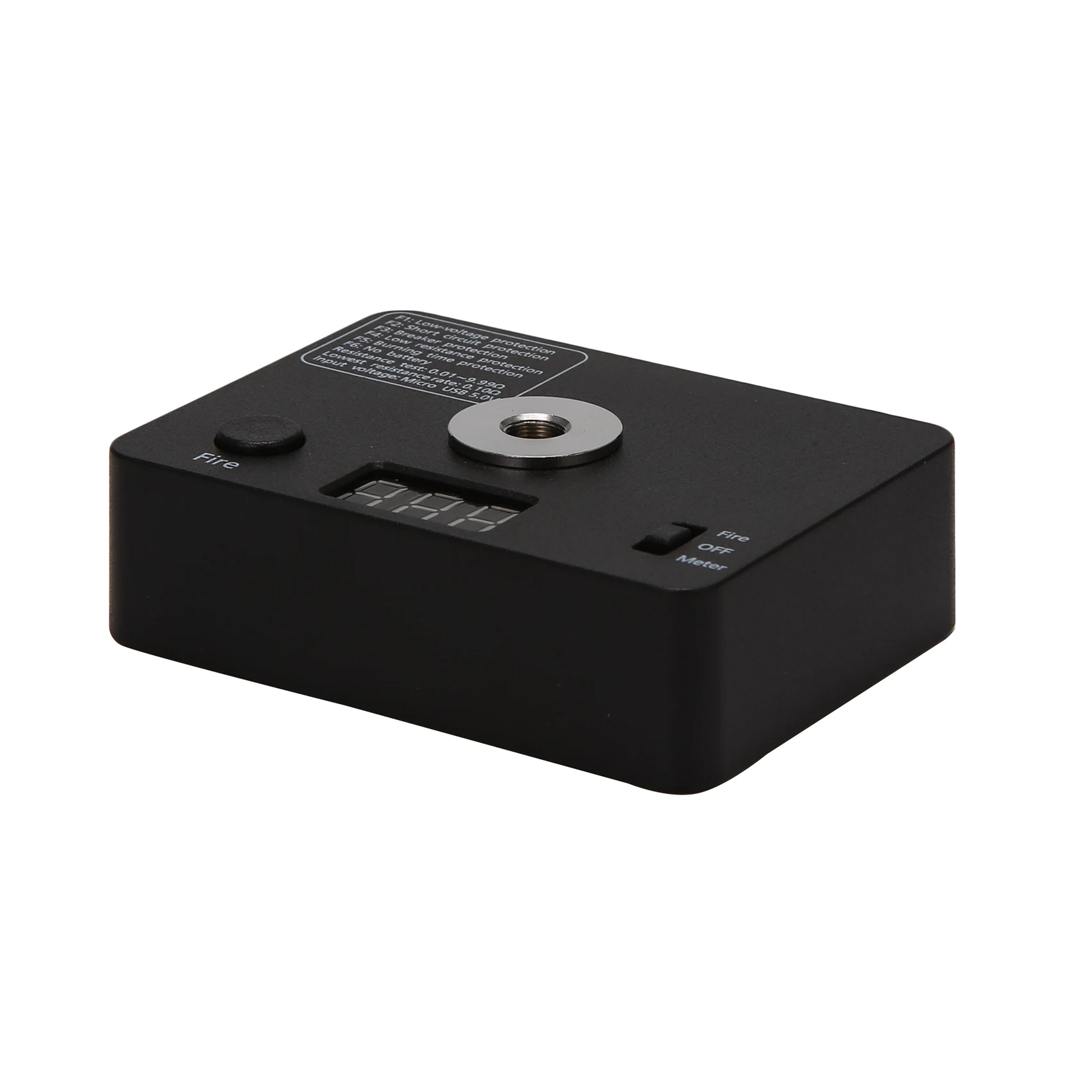 저항 테스터 옴 미터 521 탭 LED 코일 와이어 DIY 도구, E 510 스레드 Rba DIY 탱크용