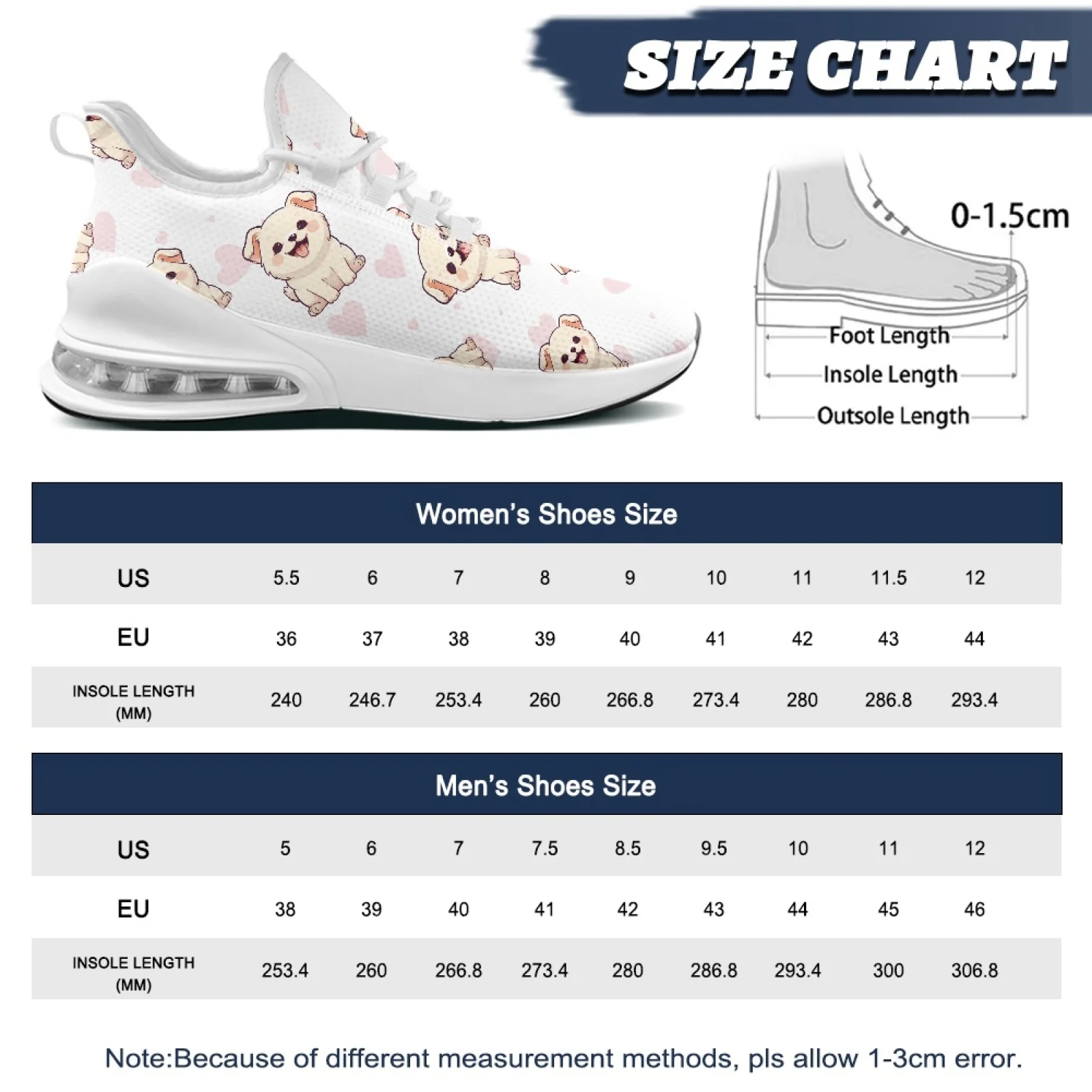 PENSTROLL 犬柄通気性ナーススニーカー 女性用 デイ - Breathable Mesh Athletic Shoes のレビューと価格