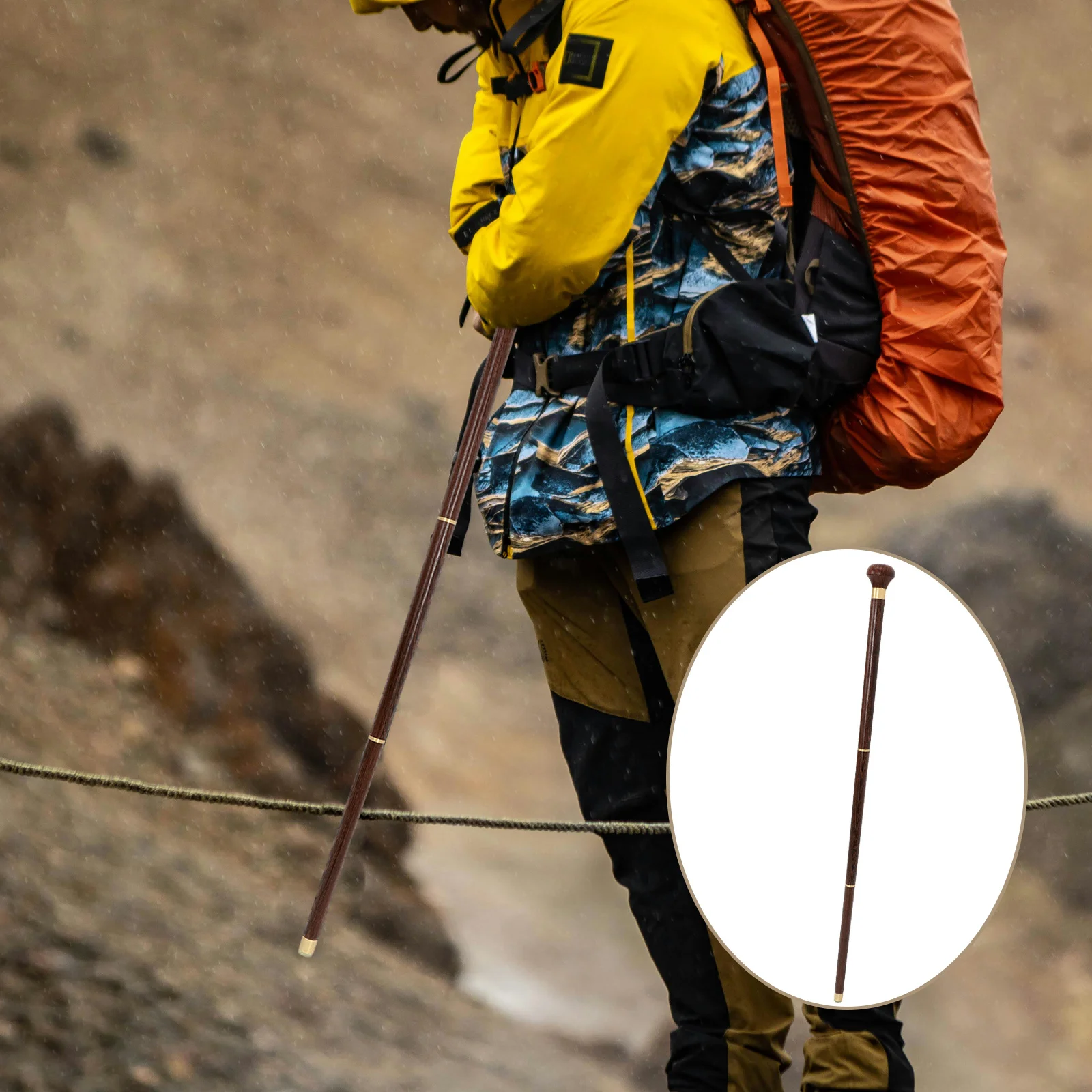 

Противоскользящая трость, съемная деревянная палочка для пеших прогулок, путешествий, пожилых людей, опорные трости для пожилых людей, прогулочные палочки