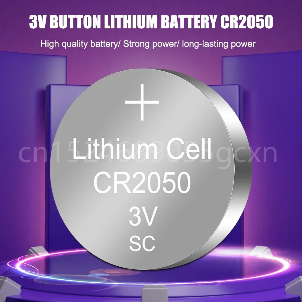 1-10PCS/LOT 3V 320mAh Button Lithium Battery CR2050 2050 High Temperature Vehicle Tire Pressure Monitoring Battery