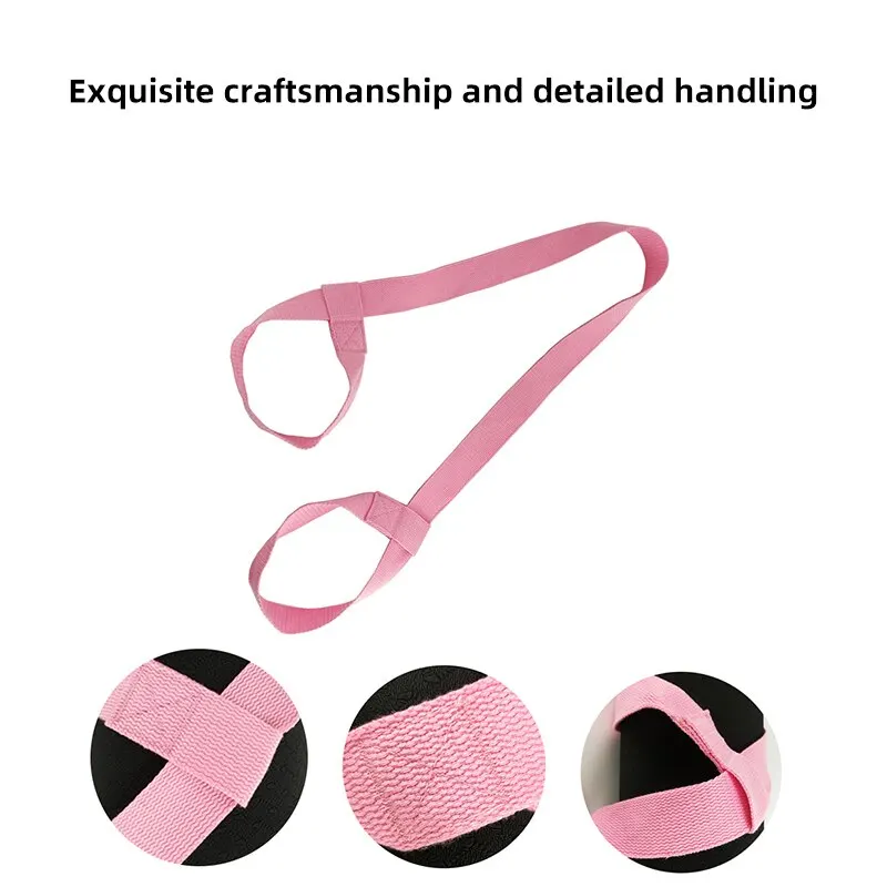 Portable Yoga Mat Strap Belts Adjustable Storage Ties Sports Sling Shoulder Carry Strap Belt Exercise Stretch Fitness Equiment image 5