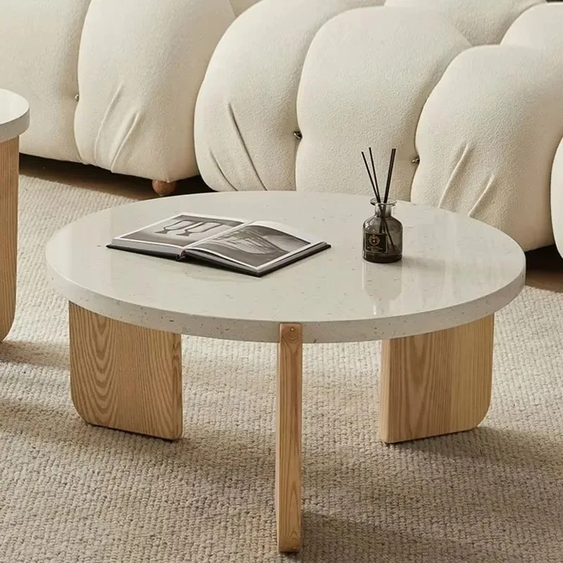 Round Nordic Coffee Tables Modern Simple Living Room Glam Luxury Coffee Table Minimalist Unique Meubles Lounge Suite Furniture