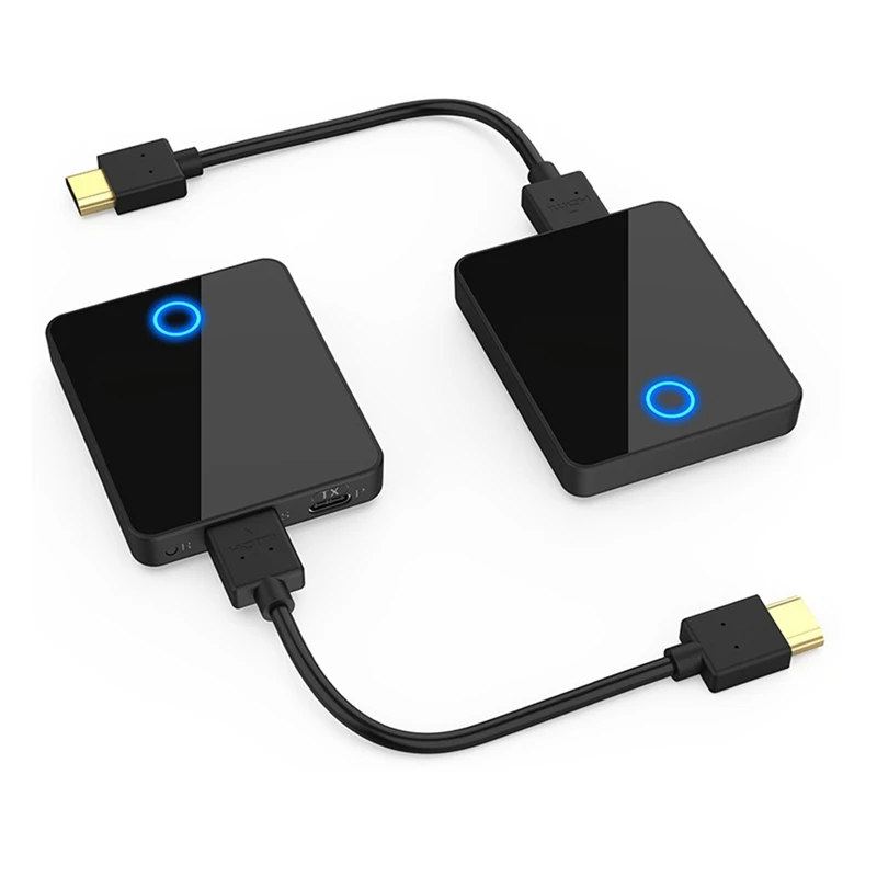 

HOT-30M Wireless HDMI-Compatible Extender Video Transmitter Receiver For PS4 Camera Laptop PC Game Meeting Live Streaming