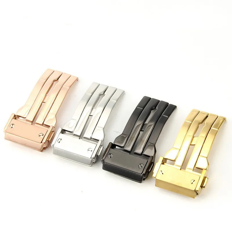 22mm Universal folding buckle Stainless steel watch buckle Watch strap accessories for HUBLOT with logo