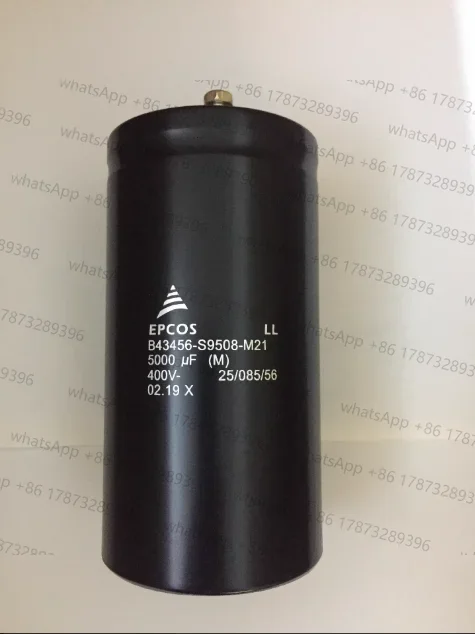 جديد EPCOS العاكس الألومنيوم مُكثَّف كهربائيًا B43456-S9508-M1 M2 M12 M11 M21 400V 5000 فائق التوهج