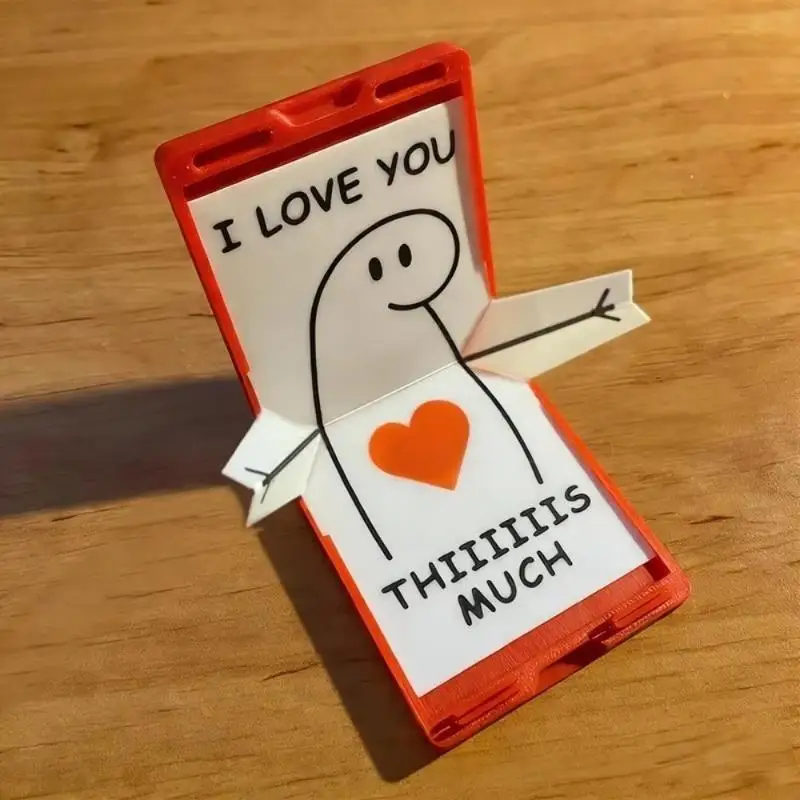 Cute Love Mailbox Decorative Ornaments 1 Set Printed Creative Craft Office Dorm Desktop Decor Housewarming Gift for Families