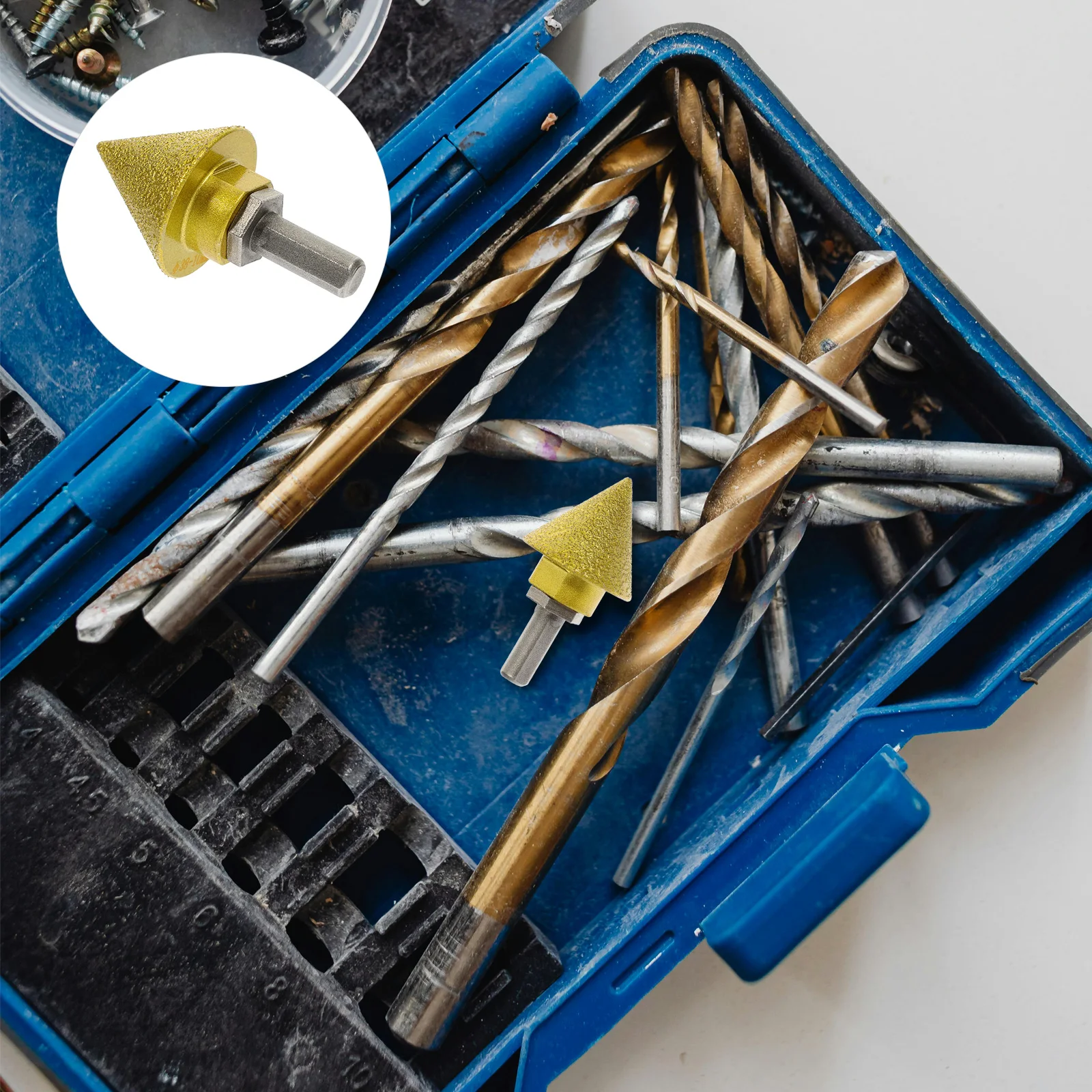 

Diamond Chamfering Bit 50mm Ceramic Tiles Countertops Hole Expansion Trimming Tile Drill Tile Drill Bits Diamond Bits Glass