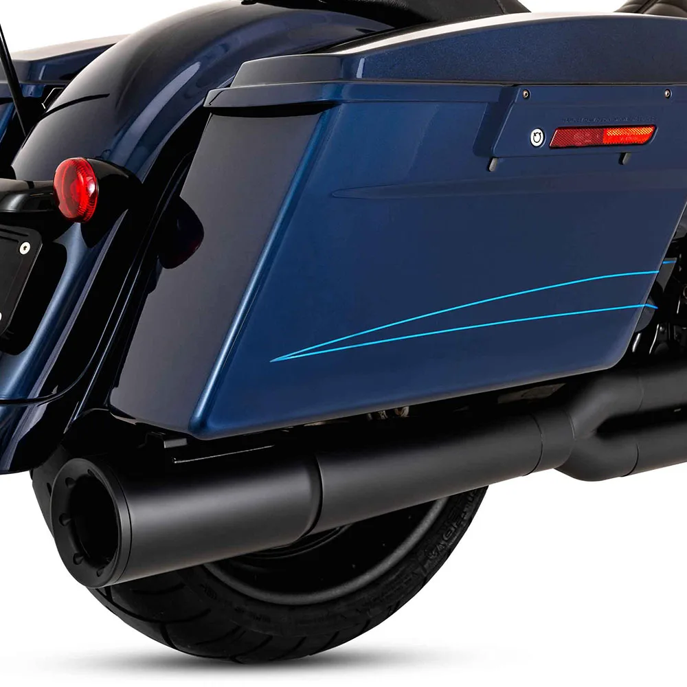 Motorcycle Exhaust Pipes Stainless Steel Motorcycle Exhaust System Compatible for 2024-2025 114ci Touring