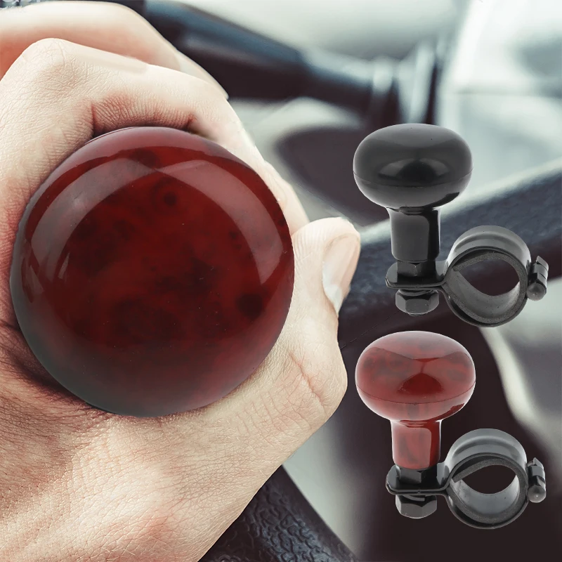 

New Car Turning Steering Wheel With Spinner Knob Universal Steering Wheel Booster Car Turning Steering Wheel Ball Handle