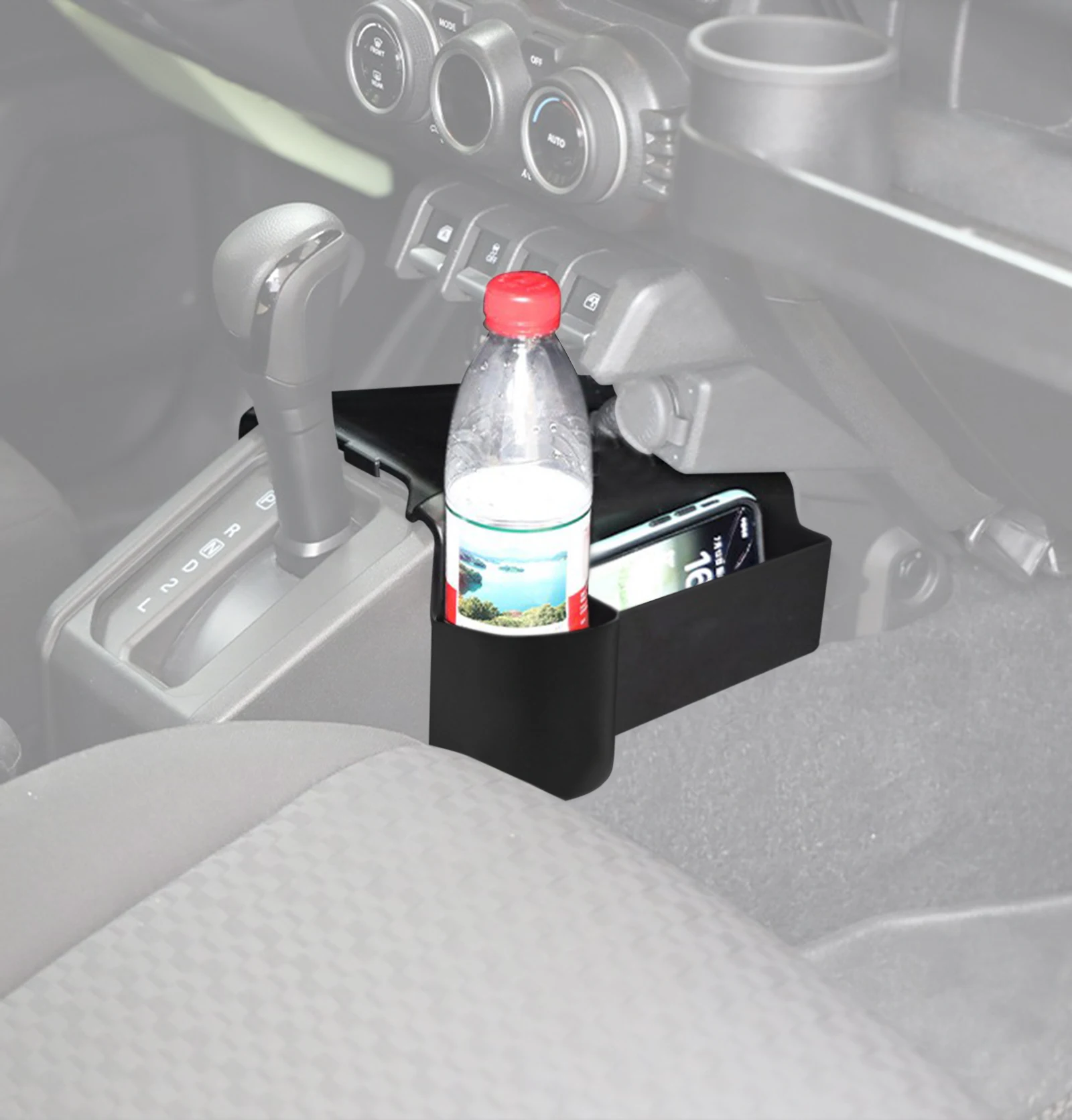 Car Center Console Storage Box Organizer Gear Shift Dashboard Tray Cup Holder for Suzuki Jimny 2019-2026 AT Interior Accessories