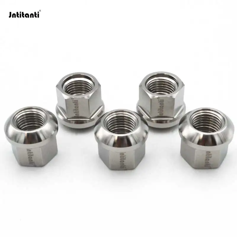 

Гоночные детали Jntitanti, никогда не ржавеют, шаровое сиденье класса 10,9, титановая гайка с наконечником Gr.5, титановая гайка обода M14*1,5*21 мм для гоночного автомобиля VW AUDI