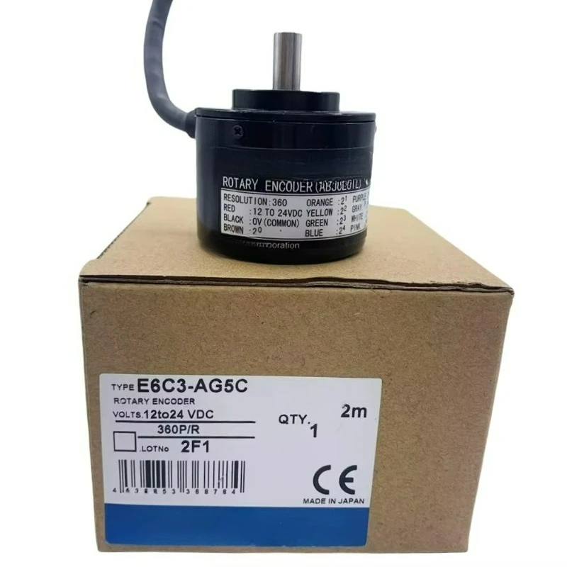 Brand new and affordable E6C3-AG5C-360PPR absolute rotary encoder in stock