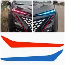 For CHANGAN UNI-T UNIT 2020-2022  Headlamp Cover Color Changing Film Daylight Decorative Strip