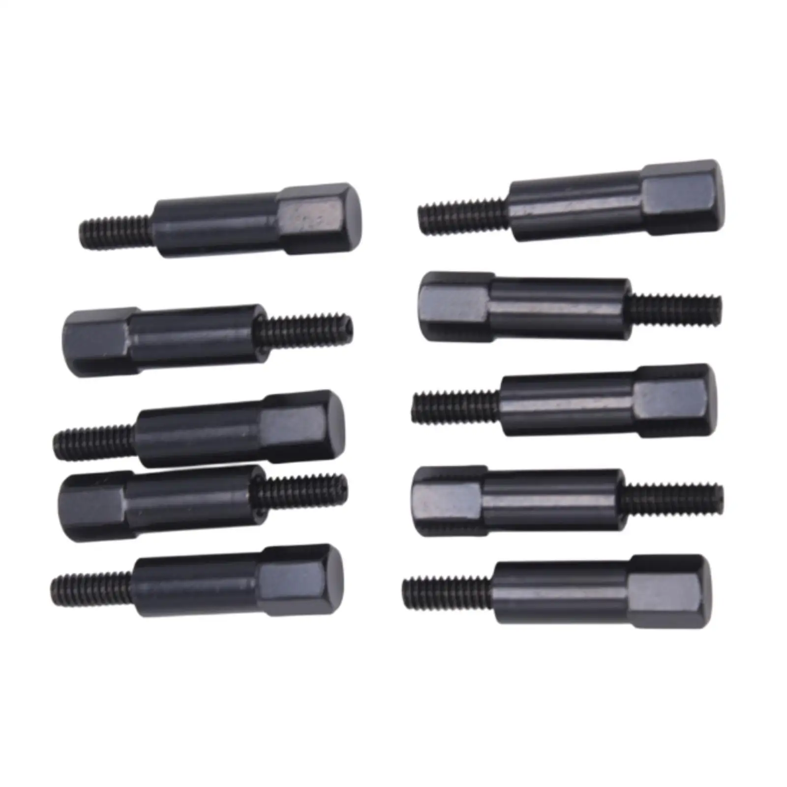 10x Valve Cover Mini Nut Bolt Kit Replacement Black for Buick 400 430 455 Sturdy Simple Assembly Accessories Repair Parts