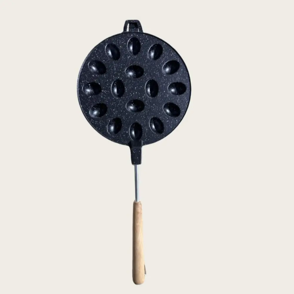 

7/12/16 Holes Walnut Cookie Mold Double-Sided Heat-resistant Egg Tart Mold Durable Long Handle Walnut Cookie Maker Party Baking