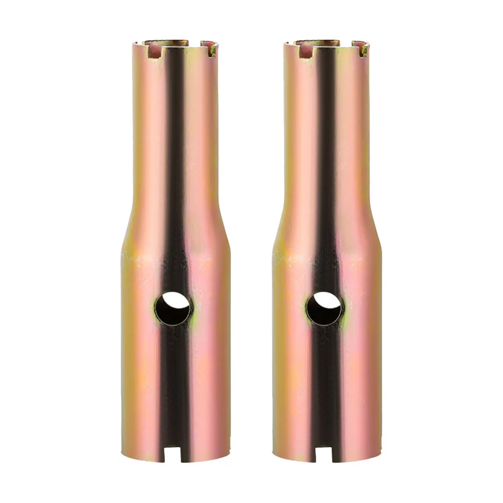 

2 шт., 21 мм, 27 мм, торцевой ключ с двойной головкой для затяжки гайки крана, сантехнический инструмент из углеродистой стали для ремонта и обслуживания ванной комнаты