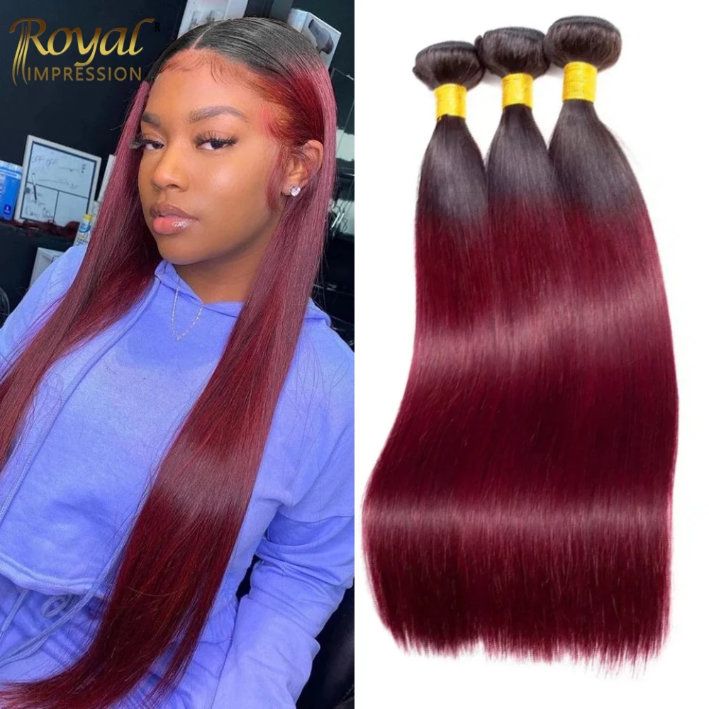 

10A Бразильские прямые пучки волос Бордовый 1b/99j Цвет омбре 100% наращивание человеческих волос Волнистые светлые волосы Remy Плетение