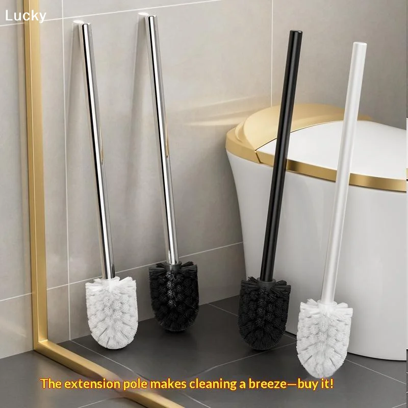 1Pcs Toilet Brush Replacement Head Wall Mounted Refill Head Bathroom Cleaning Accessory For Daily Home Hotel Bathroom Use