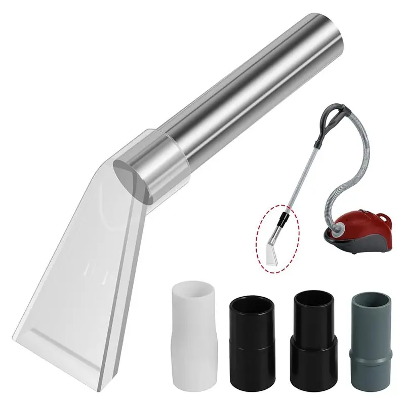 A76I-Vacuum Extractor Attachment,Vacuum Cleaner Brush Head Extraction Nozzle With 4 Connectors Shatter Proof Carpet Cleaningb Pa
