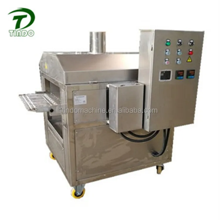 Top quality Burger Steak Meat Cutlets Industrial Char Grilling Machine Grill Marking Machine Food Grade Grill Marker