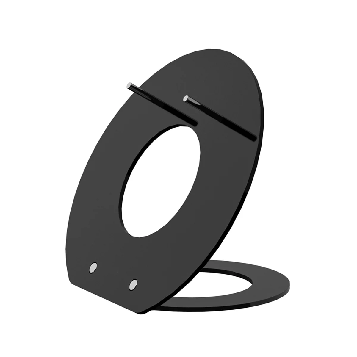 [HUND Store]~Anti-Slip Speaker Stand for Neckband Speaker Acrylic Desktop Holder Base Bracket Black